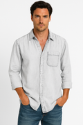 Herren Leinenhemd Langarm – Elegant & Casual Look von Elvion