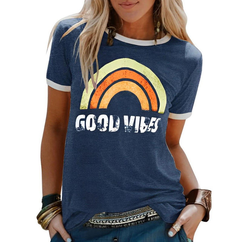 T-Shirt Herren Positiv Statement Weich Bequem – Becker
