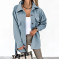 Modische Damen Winterjacke mit Struktur und Farbe – Alvessa