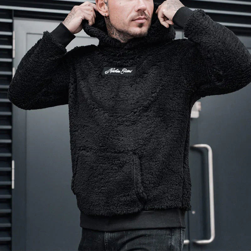 Herren Kapuzenpullover Warm Elegant Alltag Look – Renvox