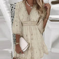 Boho Kleid mit Spitze & luftiger Passform – Eliana
