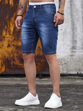 Denim Shorts Herren Skinny Fit Sommerstil – Revano