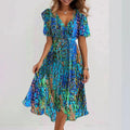 Leichtes Sommerkleid mit elegantem Schnitt – Amelie