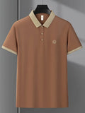 Polo Shirt Herren Elegant Slim Atmungsaktiv – Matteo