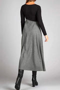 Damen Kleid Elegant Bequem Figurbetont Alltag – Salina