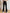 Gestreifte High-Waist Flared Hose mit Stretch – Jasmin