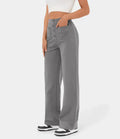 Damen Stretchhose Elegant Hochtailliert Bequem Look – Alira