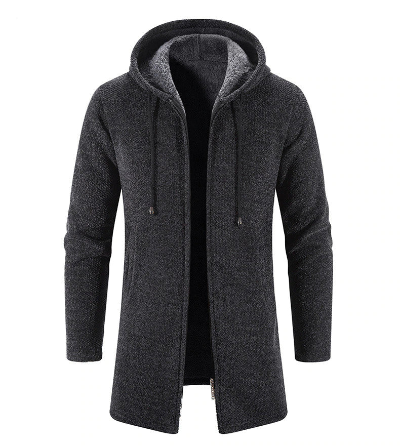 Langer Herren Hoodie für Herbst & Winter – Renford