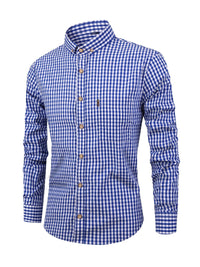 Herren-Karohemd mit bequemer Passform & Stil – Florian
