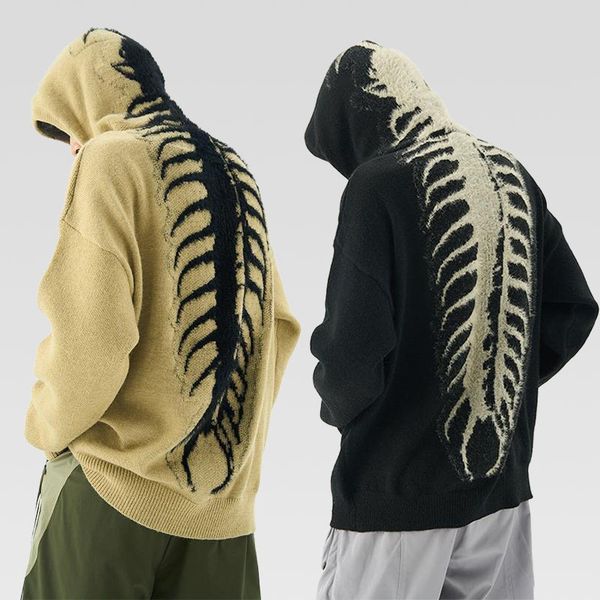 Warmer Strick Kapuzenpullover für kalte Tage – Jan