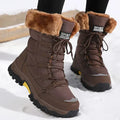Wasserdichte Damen Schneestiefel mit Kunstfellfutter – Tristella
