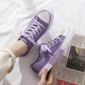 Bequeme Canvas-Sneaker für Damen mit sportlichem Design – Mia