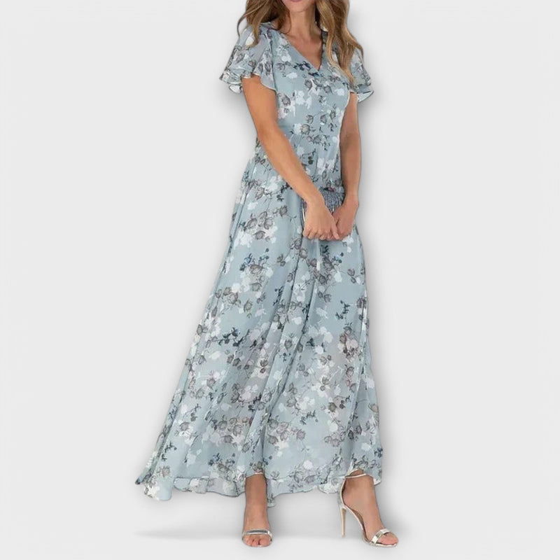 Luftiges Sommerkleid mit verstellbaren Trägern – Liana