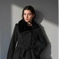Eleganter Damen Wintermantel mit klassischem Schnitt – Veloura