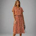 Sommerkleid Damen Luftig Blumenprint Elegant Bequem – Solenya