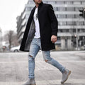 Eleganter Wollmantel für Herren – Damian