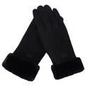 Winterhandschuhe Wildleder Touchscreen-kompatibel Warm & Stylisch – Lena