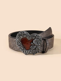 Trachtengürtel im Westernstil mit Saphir-Details – Elias