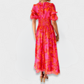 Damen Sommerkleid Elegant V-Ausschnitt Look – Amelina