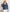 Eleganter Denim-Anzug mit Baumwoll-Details – Antie