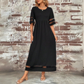 Midi Kleid mit Bauchbedeckung für Damen – Elisa
