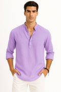 Leinenhemd Herren Slim Fit Atmungsaktiv Elegant Sommerhemd – Lasse