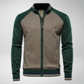 Gestreifte Herren-Strickjacke für stilvolle Eleganz – Matteo