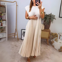 Plissiertes Maxikleid für elegante Anlässe – Helena