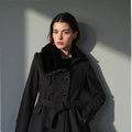 Eleganter Damen Wintermantel mit klassischem Schnitt – Veloura