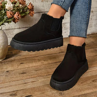 Warme Damen Winterstiefel mit rutschfester Sohle – Arvea