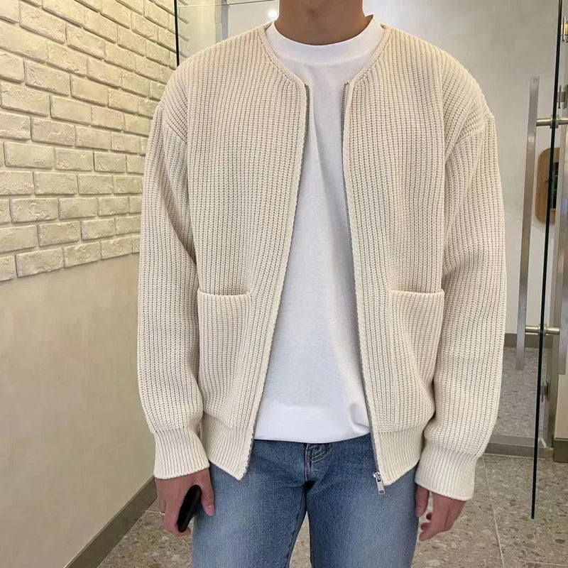 Herren Strickjacke Trendy Warm Modern Alltag – Nexlor