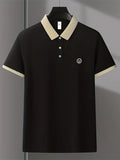 Polo Shirt Herren Elegant Slim Atmungsaktiv – Matteo