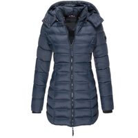 Wärmende Daunenjacke mit Kapuze Damen – Emilia