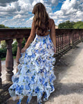 Blumenkleid Rüschig Luftig Elegant für Sommer – Emilia