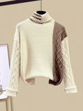 Elegantes Strick-Set mit Pullover & A-Linien-Rock – Lorelei