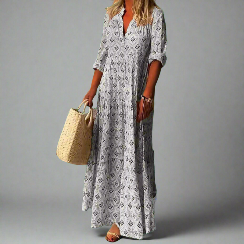 Leichtes Sommerkleid für Damen mit femininer Note – Elena