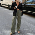 Damen Cargohose mit verstellbarem Beinabschluss – Travira