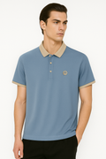 Polo-Shirt Herren Slim Fit mit beigem Kragen – Elegant & Stilvoll | Marzell