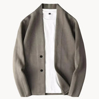 Minimalistische Herren Strickjacke mit modernem Schnitt – Presley