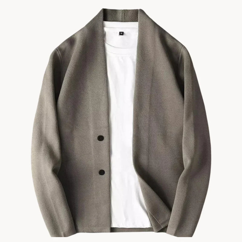 Minimalistische Herren Strickjacke mit modernem Schnitt – Presley