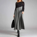 Damen Kleid Elegant Bequem Figurbetont Alltag – Salina