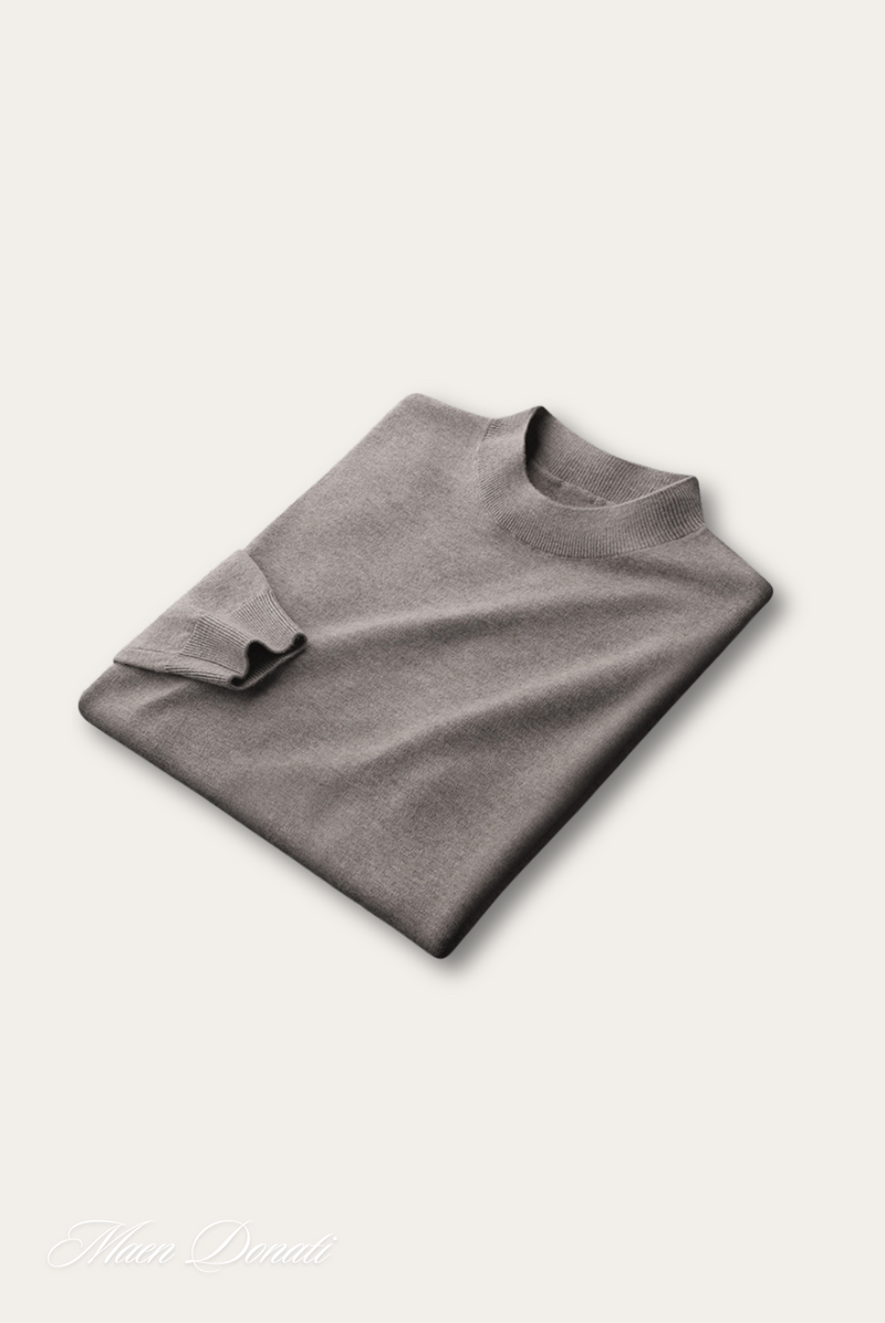 Herren Wollpullover Warm Rundhals Klassisch Bequem - NordicStyle