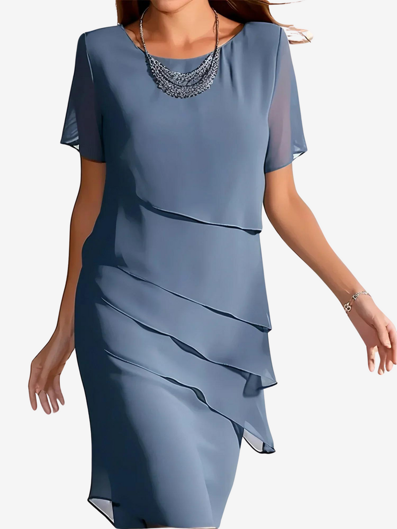Mini Kleid mit Bauchbedeckung für Damen – Leona