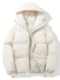 Herren Winterjacke Warm Leicht Abnehmbar Kapuze – Travor