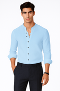 Retro Herrenhemd mit Button-Down-Kragen – Norvalo