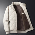 Herren Steppjacke Fleece Warm Leicht Elegant – Travion