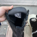 High-Top Sneaker aus Leder mit dicker Sohle – Matteo