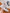 High-Top Canvas-Sneaker mit Blumenmuster – Amelie