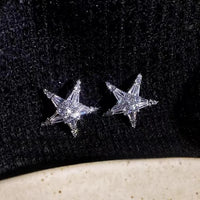 Zirkonia-Stern-Ohrringe & Ear Cuffs aus Silber – Estelle
