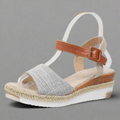 Elegante Damen Wedge-Sandalen für Sommer und Alltag – Meloria